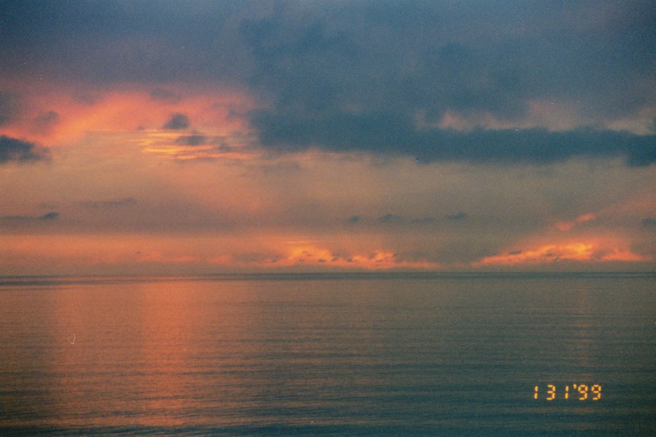 Malibu sunset Jan 1999